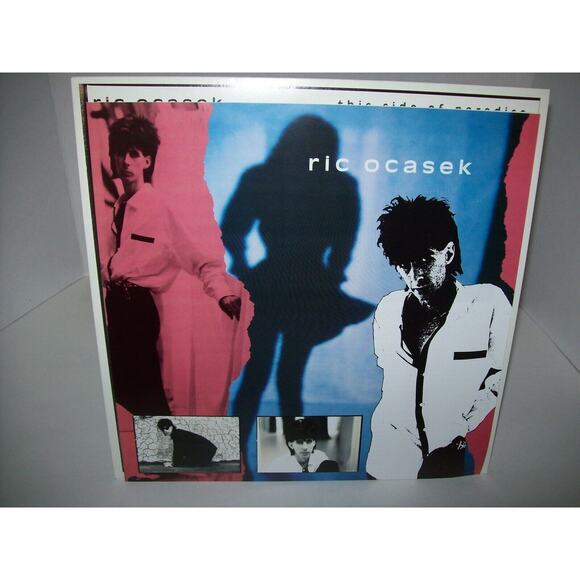 Ric Ocasek This Side Of Paradise Japan Vinyl Record Album NM 1986 New Wave - Picture 5 of 9